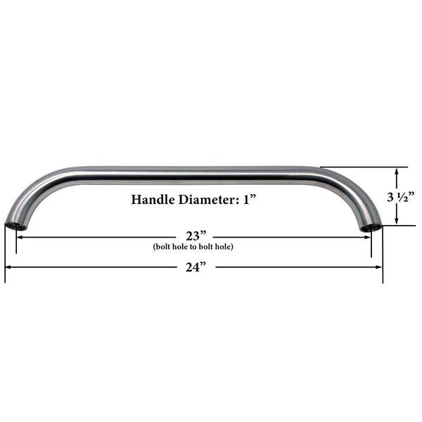 Traeger 24" Main Lid Handle For 34-Series Pellet Grills: KIT0141