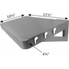Traeger Side Shelf with Hooks for Ironwood & Timberline Pellet Grills (KIT0403), BCA1334