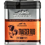 Traeger Rub, Garlic & Chili Pepper Seasoning Rub 9 oz, SPC174
