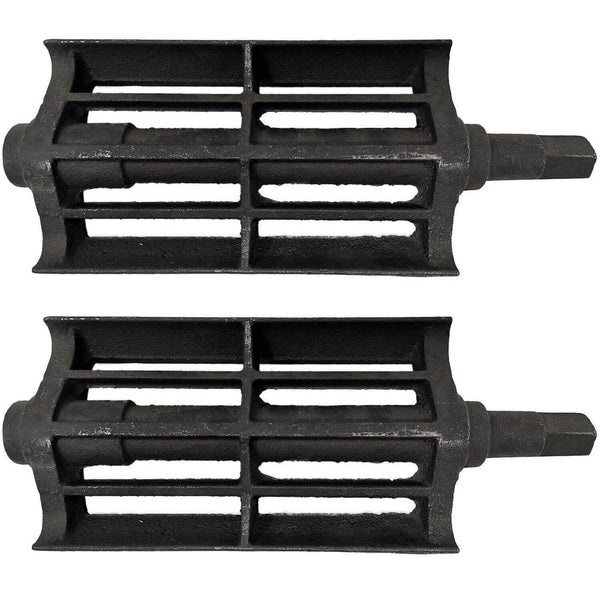 US Stove Cast Iron Shaker Grate (13" X 5" X 2-1/4") - 2 Pack: 40349-AMP