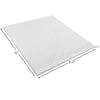 Baffle Board (11" x 9-1/4" x 1/2") For Wood Stoves & Fireplaces