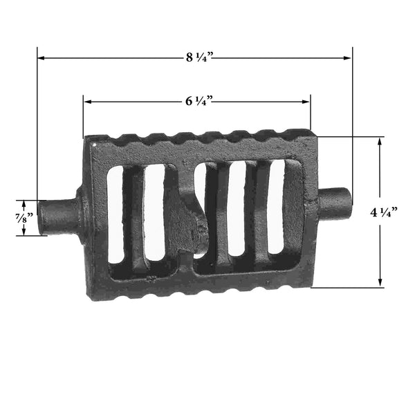 US Stove Cast Iron Shaker Grate (1/4" Hole): 40314