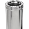 6" X 6" Ventis Class-A All Fuel 304L Inner/430 Outer Chimney Pipe: VA304-0606