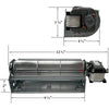 Monessen & Vermont Castings Convection Blower (Blower Only): FK-24AMP