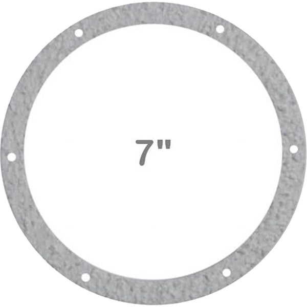 Whitfield Exhaust Motor Gasket (7" Round OD): PP5201