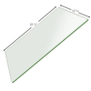 Hearthstone Clydesdale 8490/8491 Glass (22 7/8" x 12 5/16"): 3030-049