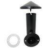 Z Grills Chimney and Black Cap Kit for 6002E Series Pellet Grills, ZG-CC-600-BLACK